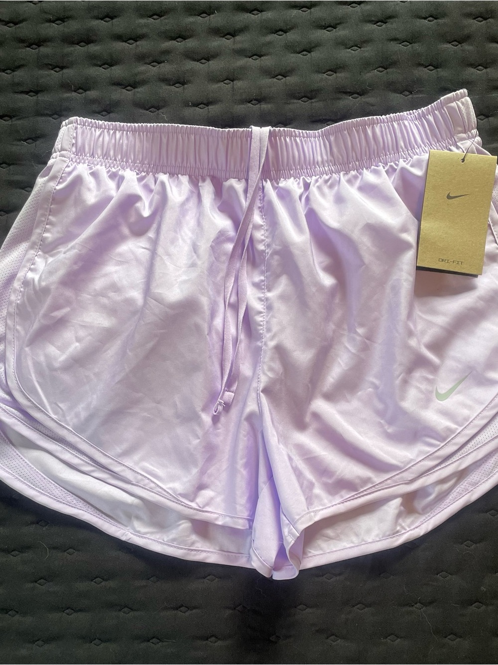 Nike Women’s Light Lavender Dri-FIT Athletic Shorts